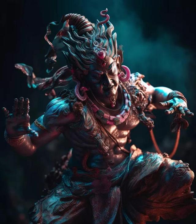 帅气的金刚罗汉