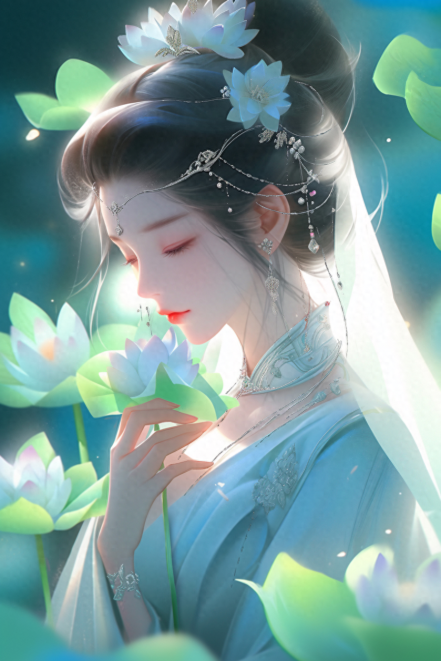 古风美女头像,浓郁的古典气息,温柔似水的气质