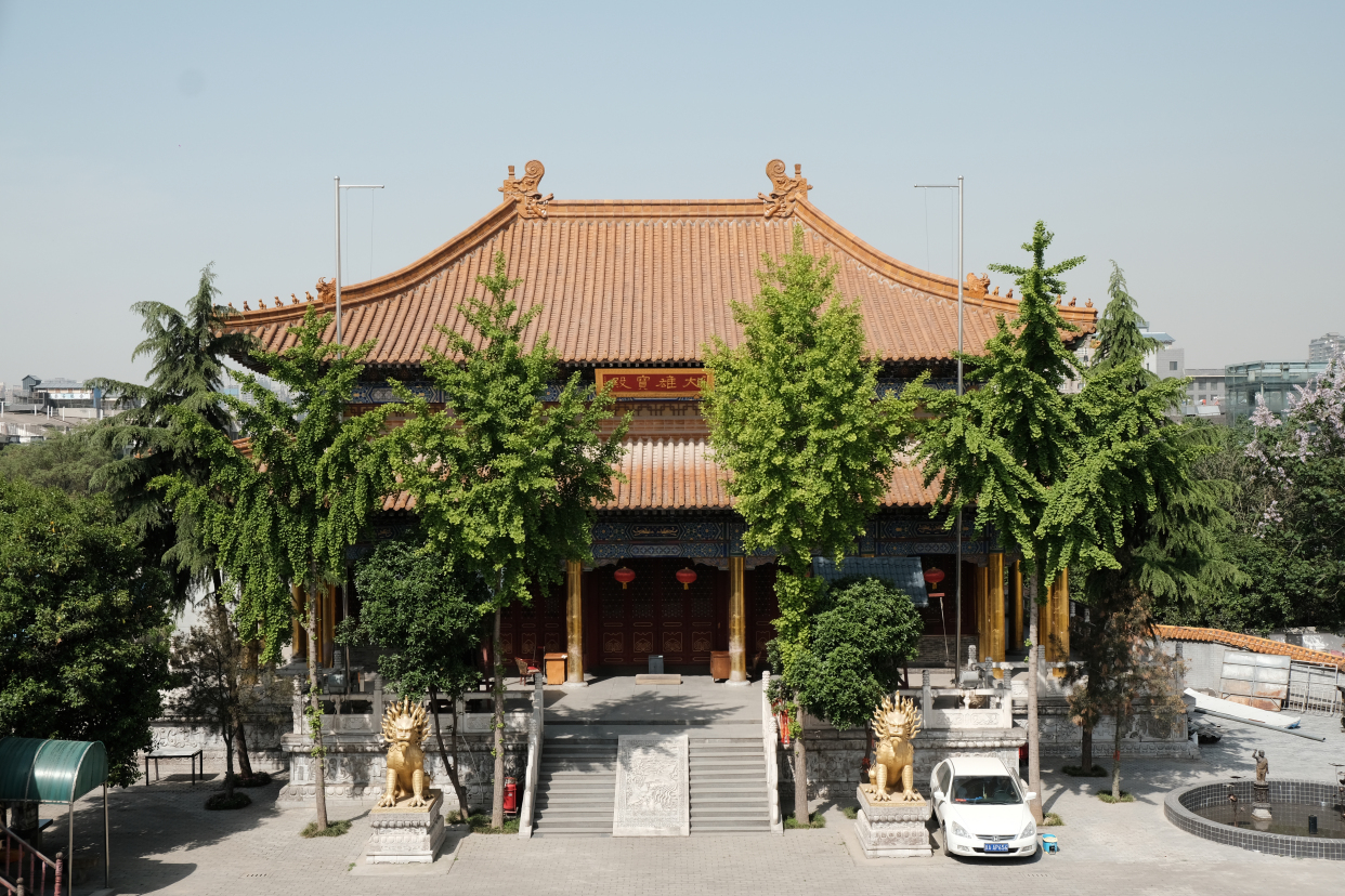 西安西五台云居寺是一座尼姑寺院造型奇特拍照胜地