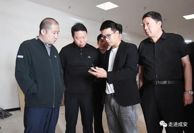 邯郸成安:刘金仓,刘丙胜假日调研重点项目建设