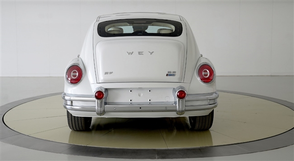 长城wey复古suv"圆梦"实车亮相:老爷车造型国产车罕见