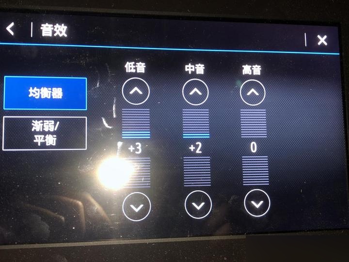 迈锐宝xl的音响均衡器