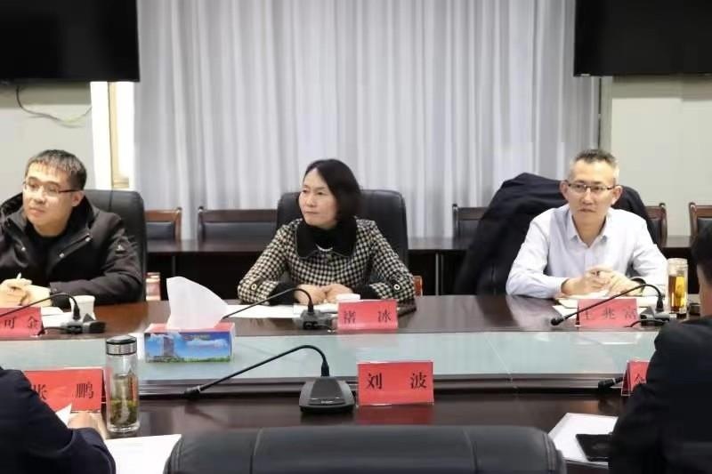 临沂市地方金融监管局局长褚冰到兰陵县调研