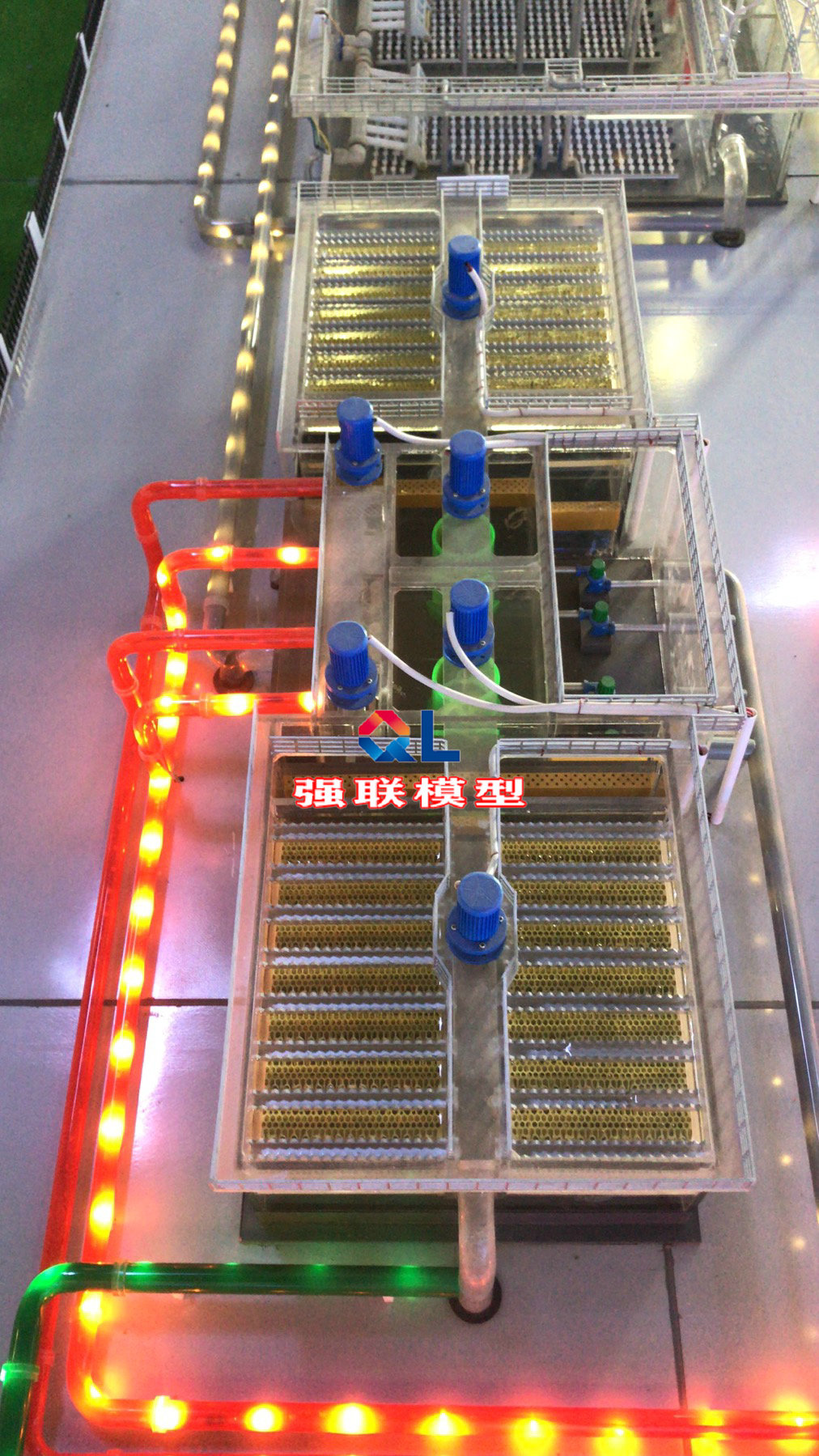 污水处理厂模型 自来水厂模型