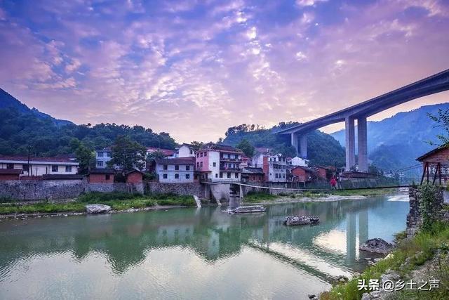 陕西引汉济渭工程又一最美移民迁建新镇——汉中市洋县金水镇