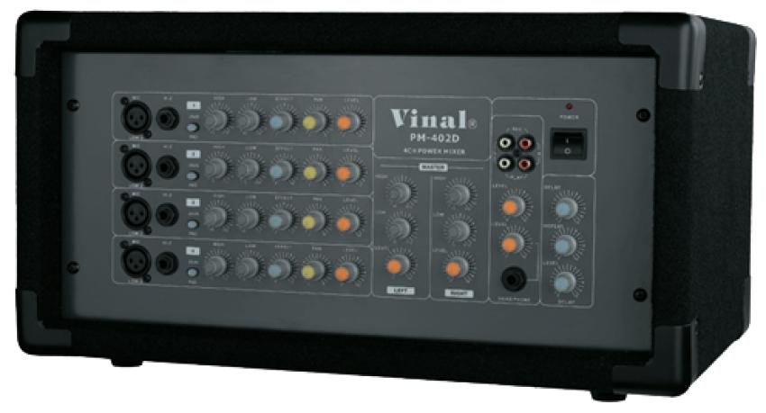 韵乐vinal pm-402d 调音台