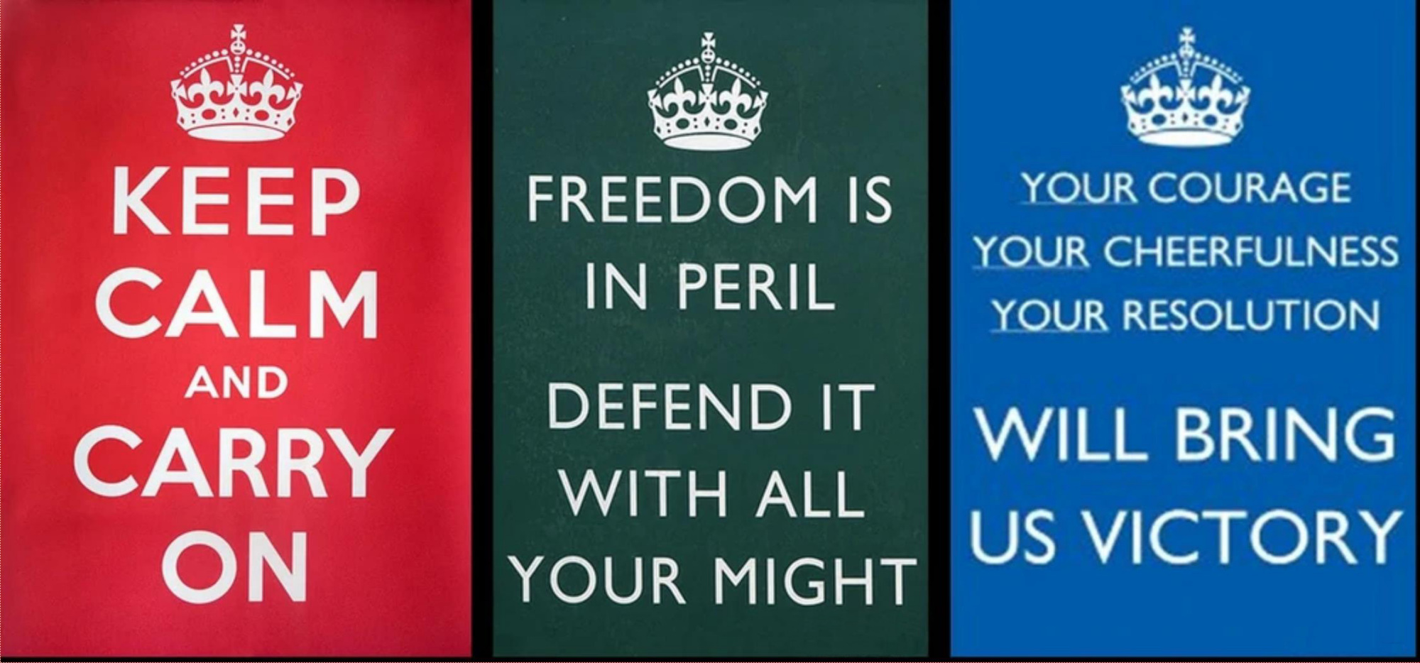 keep calm and carry on,你知道这句话的来历吗?