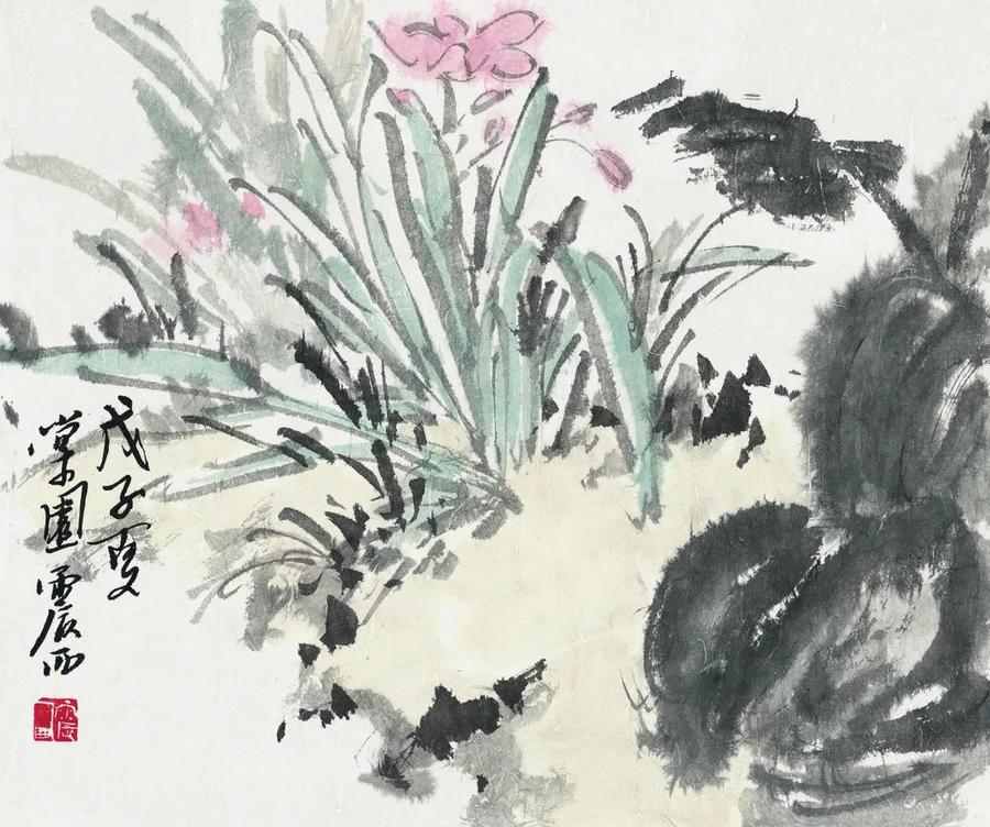 姚震西花鸟画欣赏