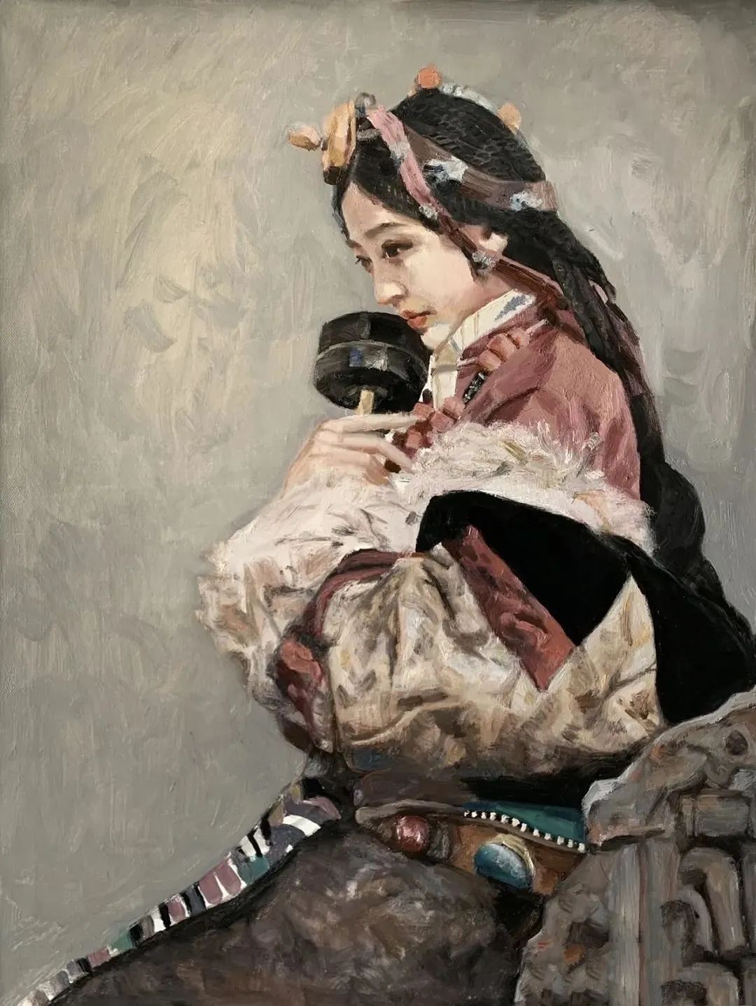 画家 张锦龙
