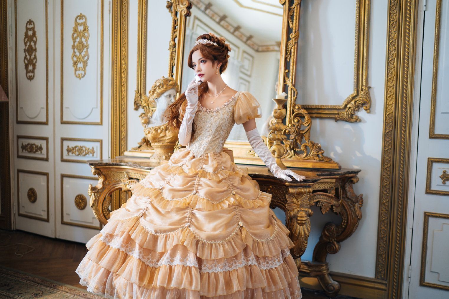 这才是真正的"在逃公主"!lo娘穿上洛丽塔礼服裙,优雅又显气场