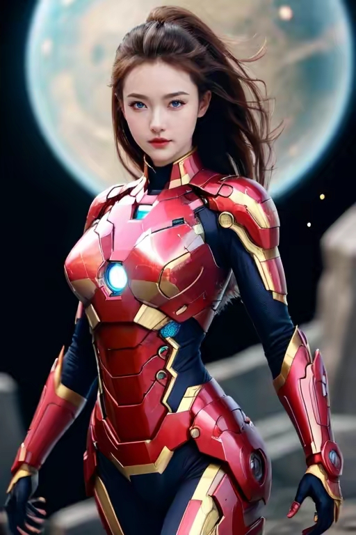 中国女版钢铁侠图片