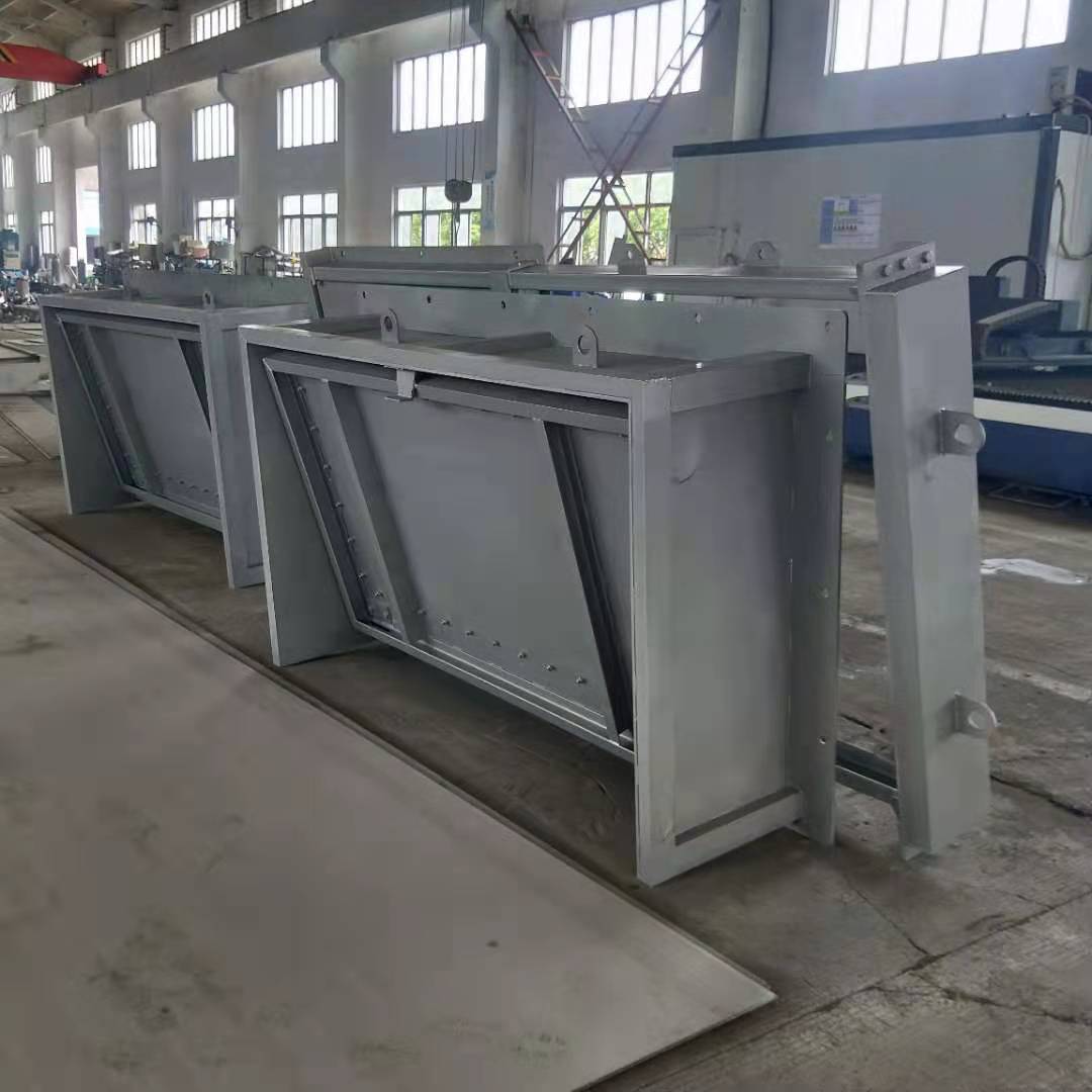 浩润液动旋转堰门全自动控制无人值守