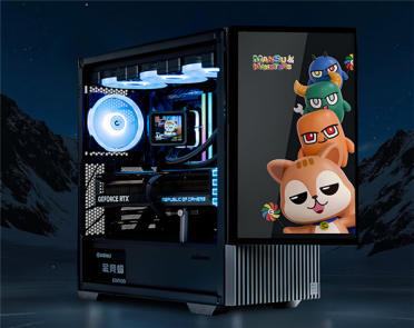 1599元 ZALMAN Z10 DS机箱上市：前面板配15.6寸大屏