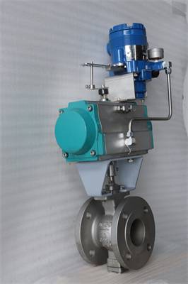 高精度和耐磨调节阀:防爆气动v型调节球阀