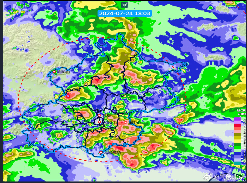 北京雨情:过去6小时全市最大降水在通州这里