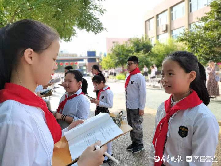 古韵悠悠诗声琅琅,莒县第一实验小学举行古诗考级活动