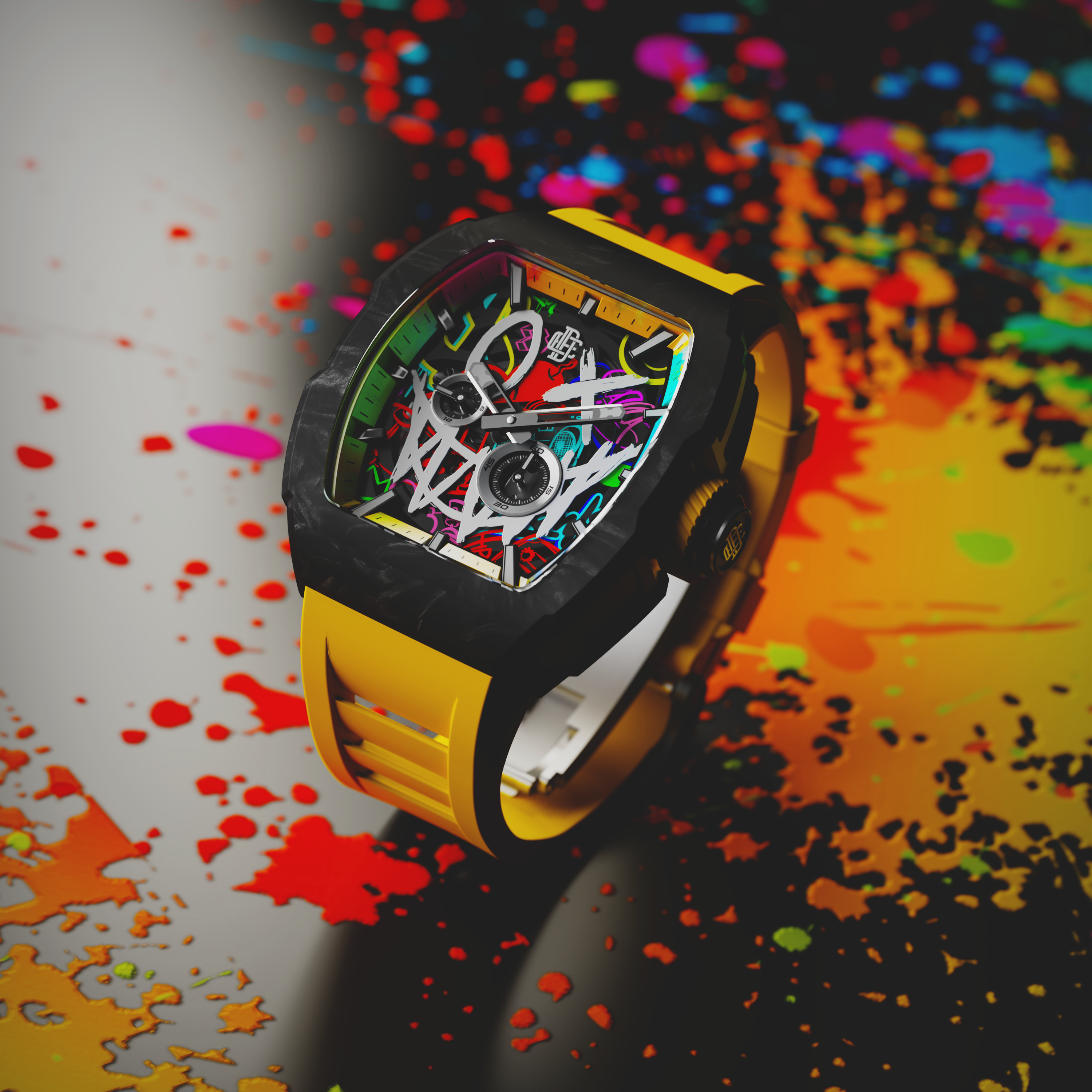 davis elvin倾情呈现涂鸦艺术新表:bursting scheme"爆炸鬼"