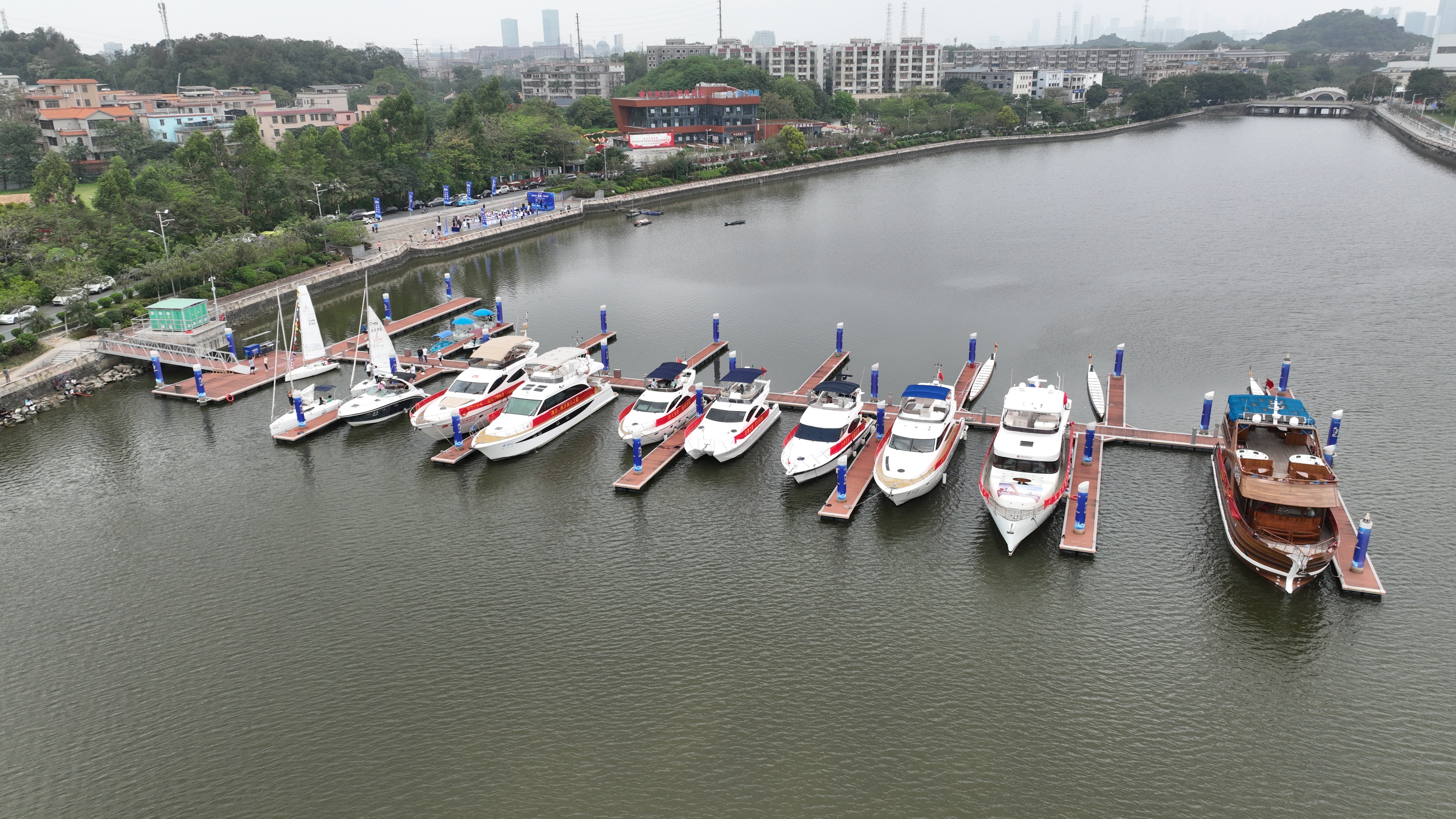 黄埔长洲岛游艇码头投入运营,可为市民提供多项服务