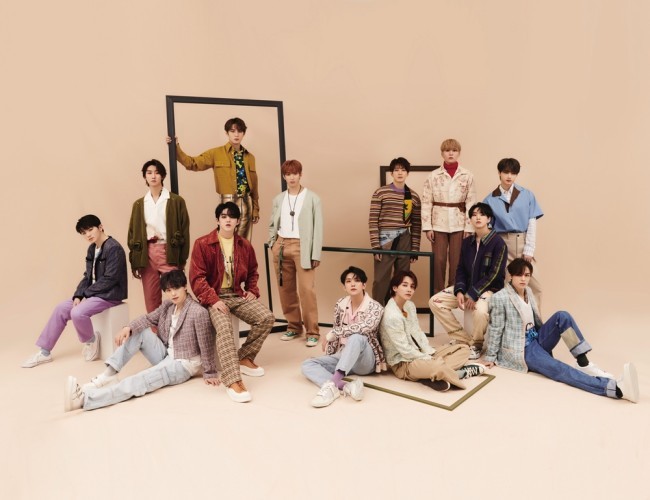 seventeen,今天日本新单曲《not alone》发行……itunes oricon 1位