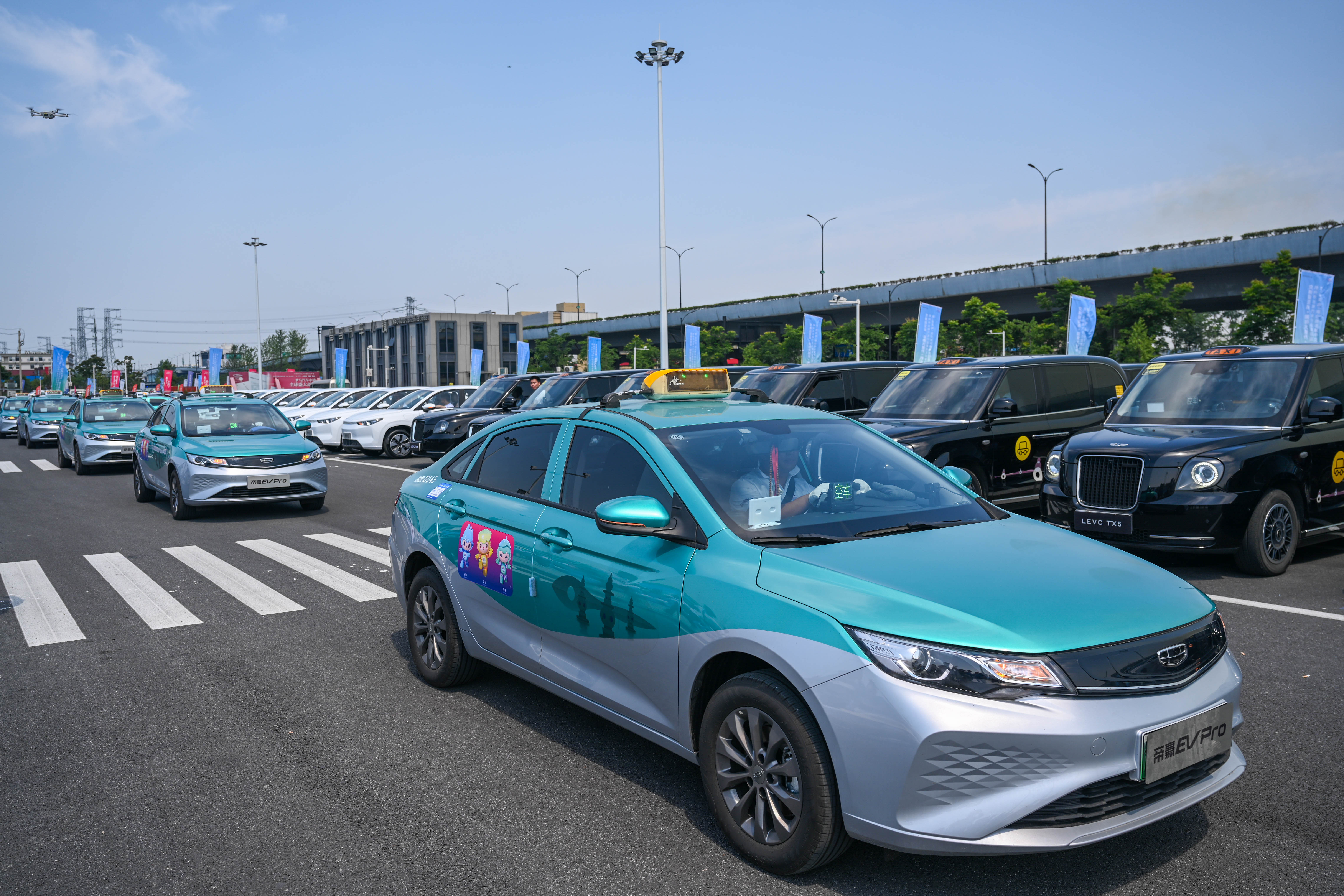 杭州市出租汽车行业迎亚运誓师