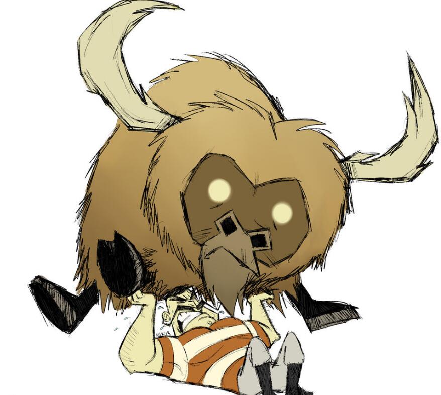 饥荒:大力士改版,从无脑战斗机器变成全方位的工具人