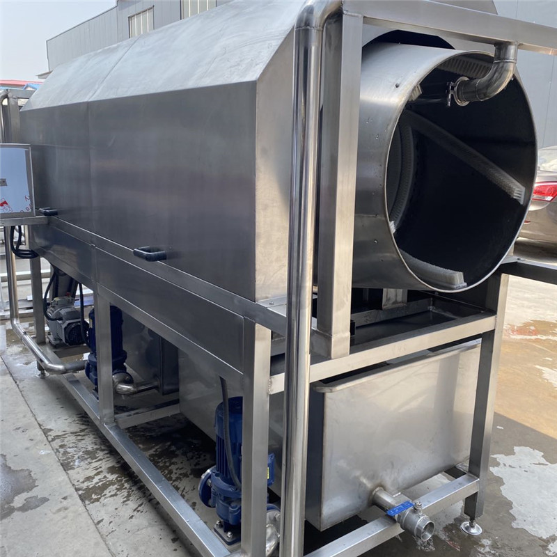 滚筒式高压清洗机,不锈钢多功能软包装清洗机,大枣清洗机