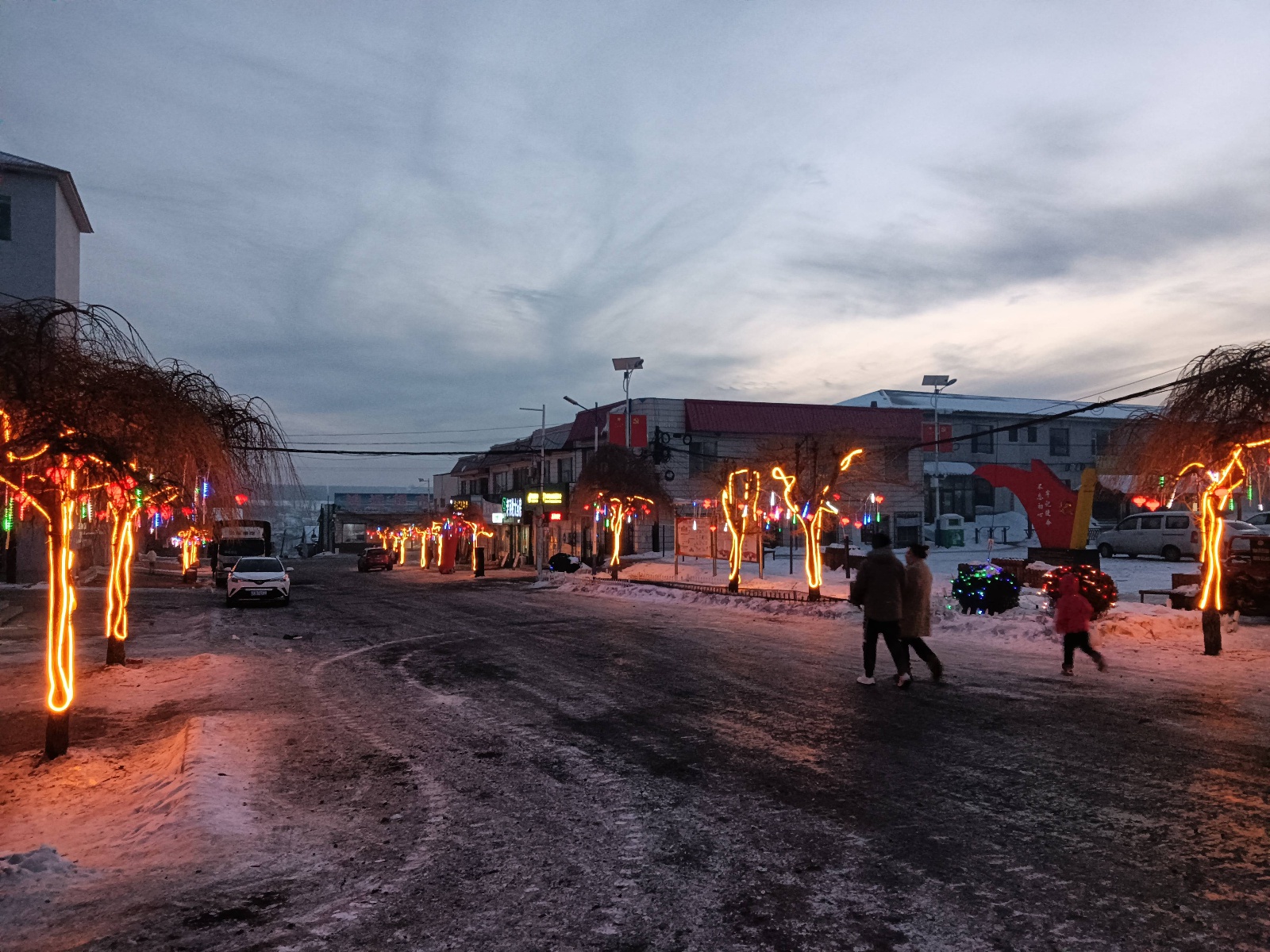 抚松县北岗镇:张灯结彩年味儿浓