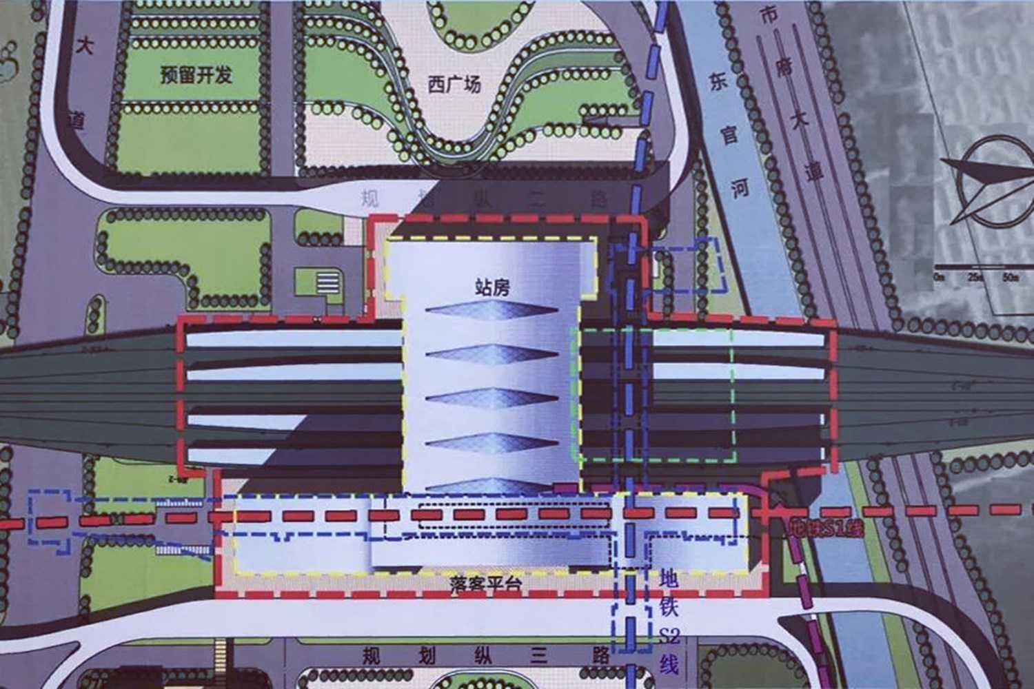 浙江在建的一座高铁站,站台规模4台10线,预计2021年建成
