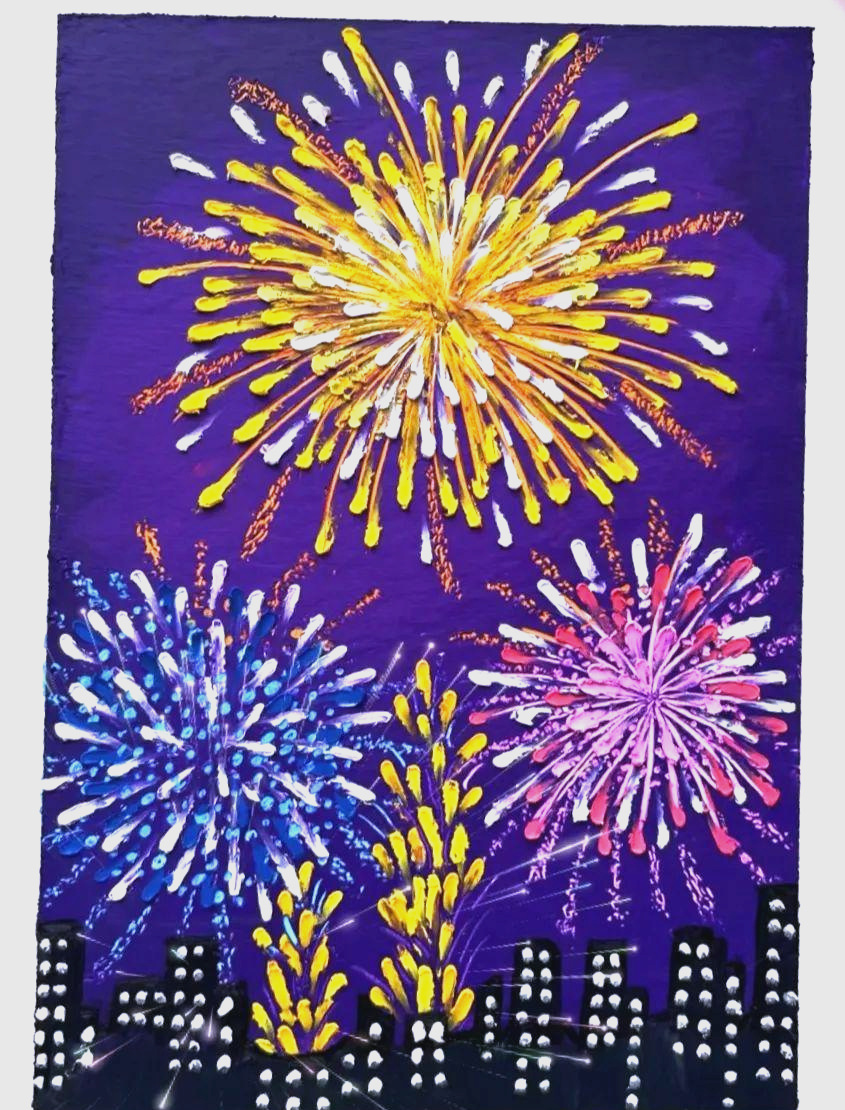 探索重彩棒绘画:感受独特魅力与丰富色彩表现力