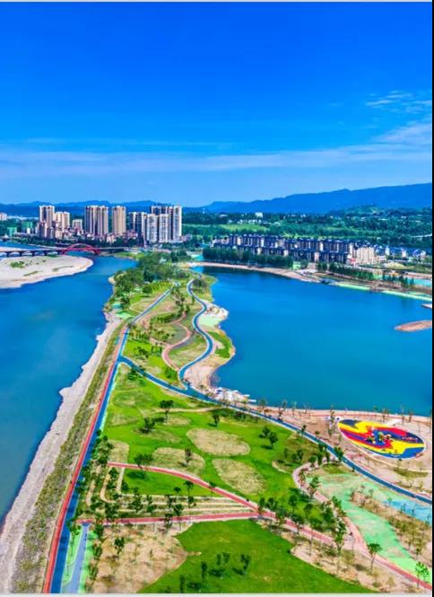 网红打卡再添新去处!眉山又一个湿地公园正式开园啦!