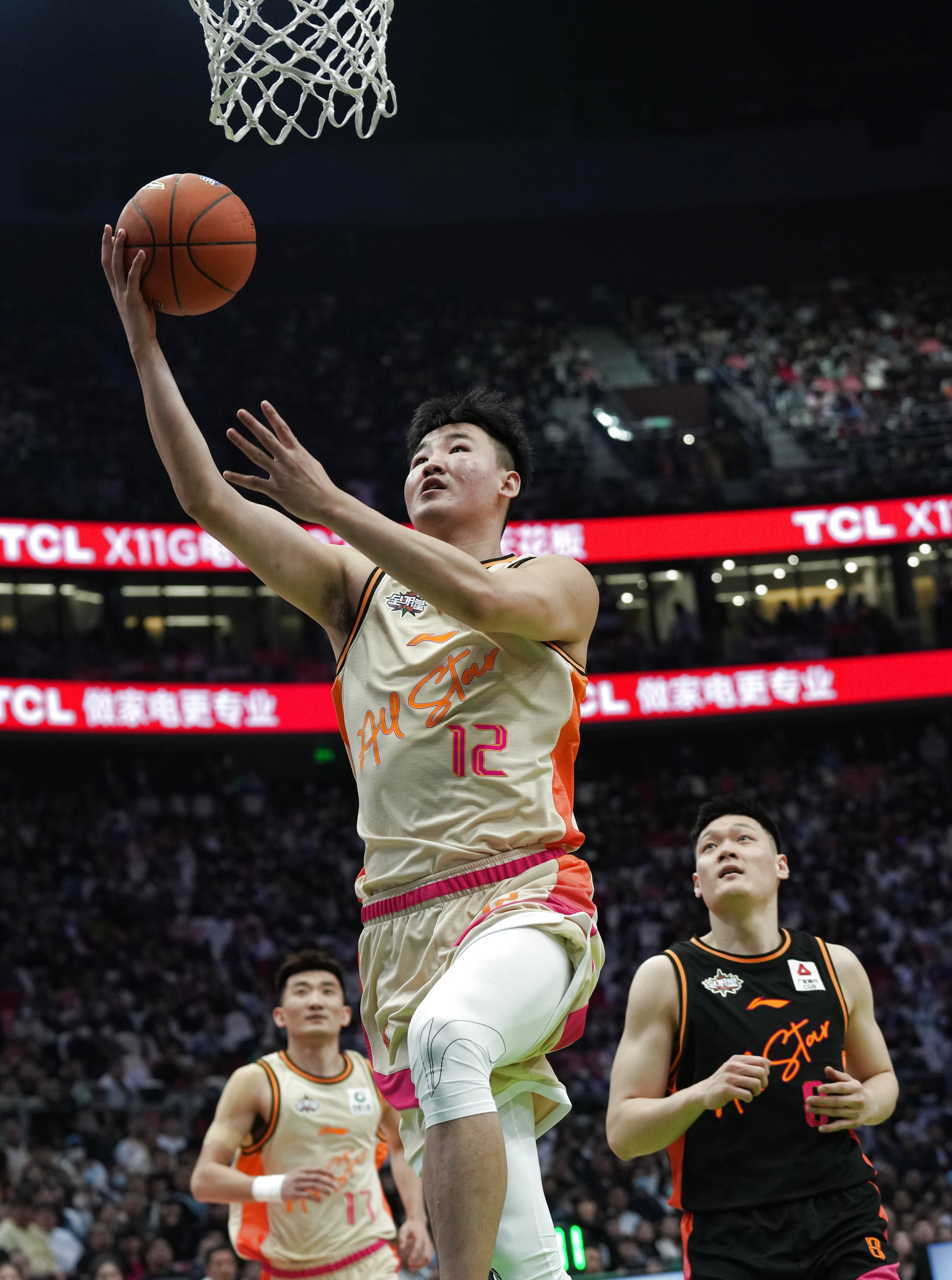 篮球——cba全明星赛:北区明星队胜南区明星队(2)