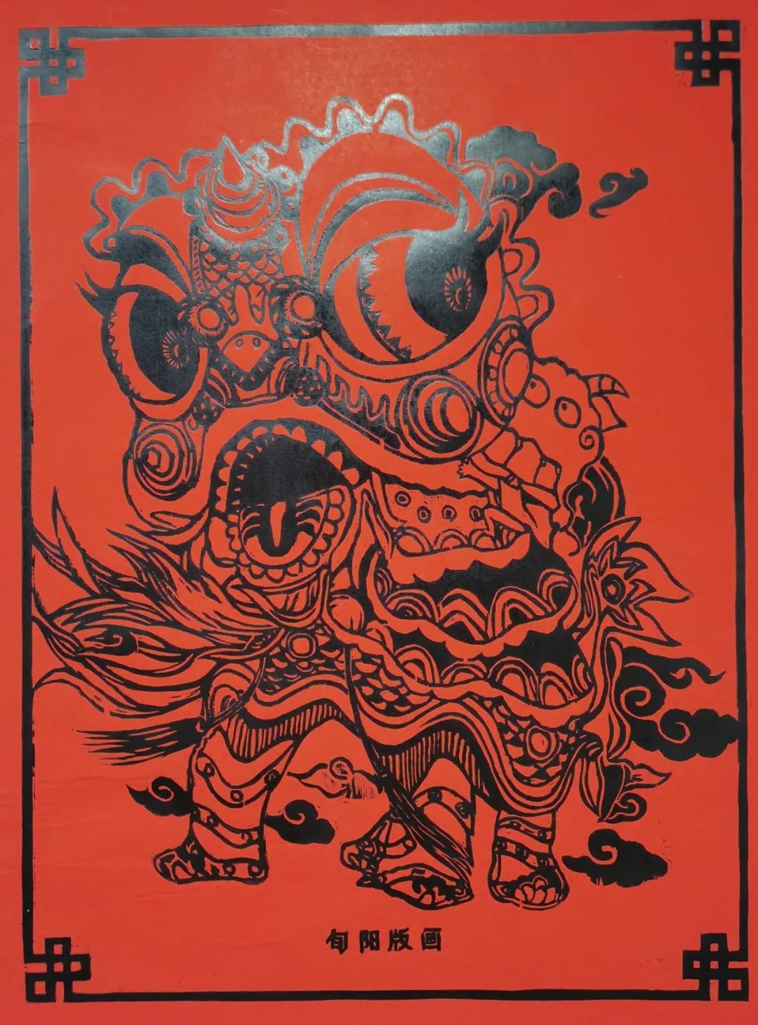 「印象旬阳」旬阳传统木刻门神版画迎新年