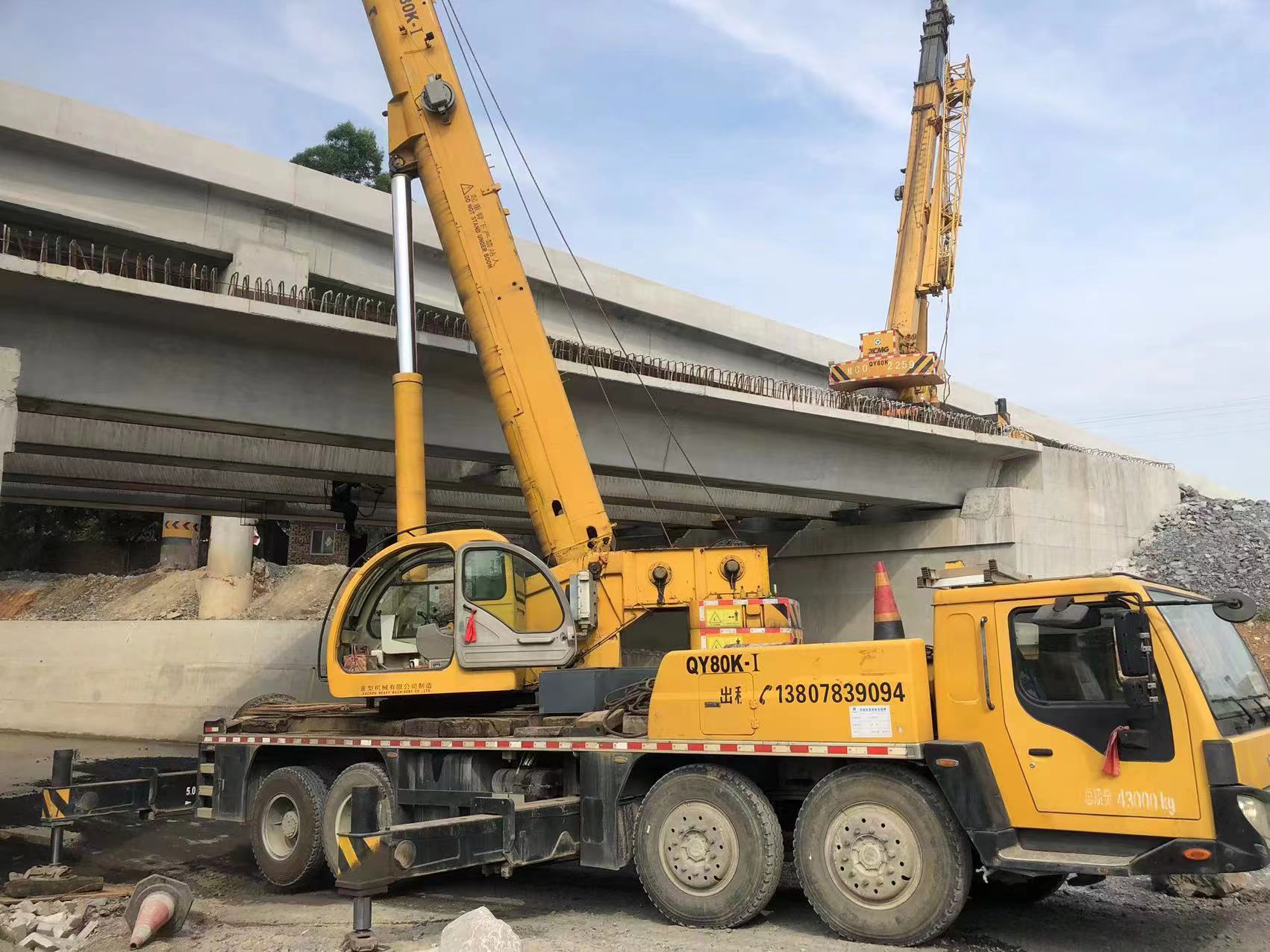 广西吊车租赁,吊车出租价格,起重作业