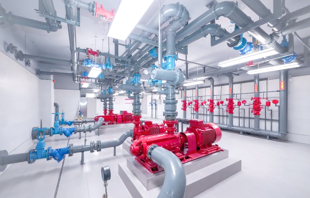 金沙天和的消防泵房:美观与功能的完美结合!