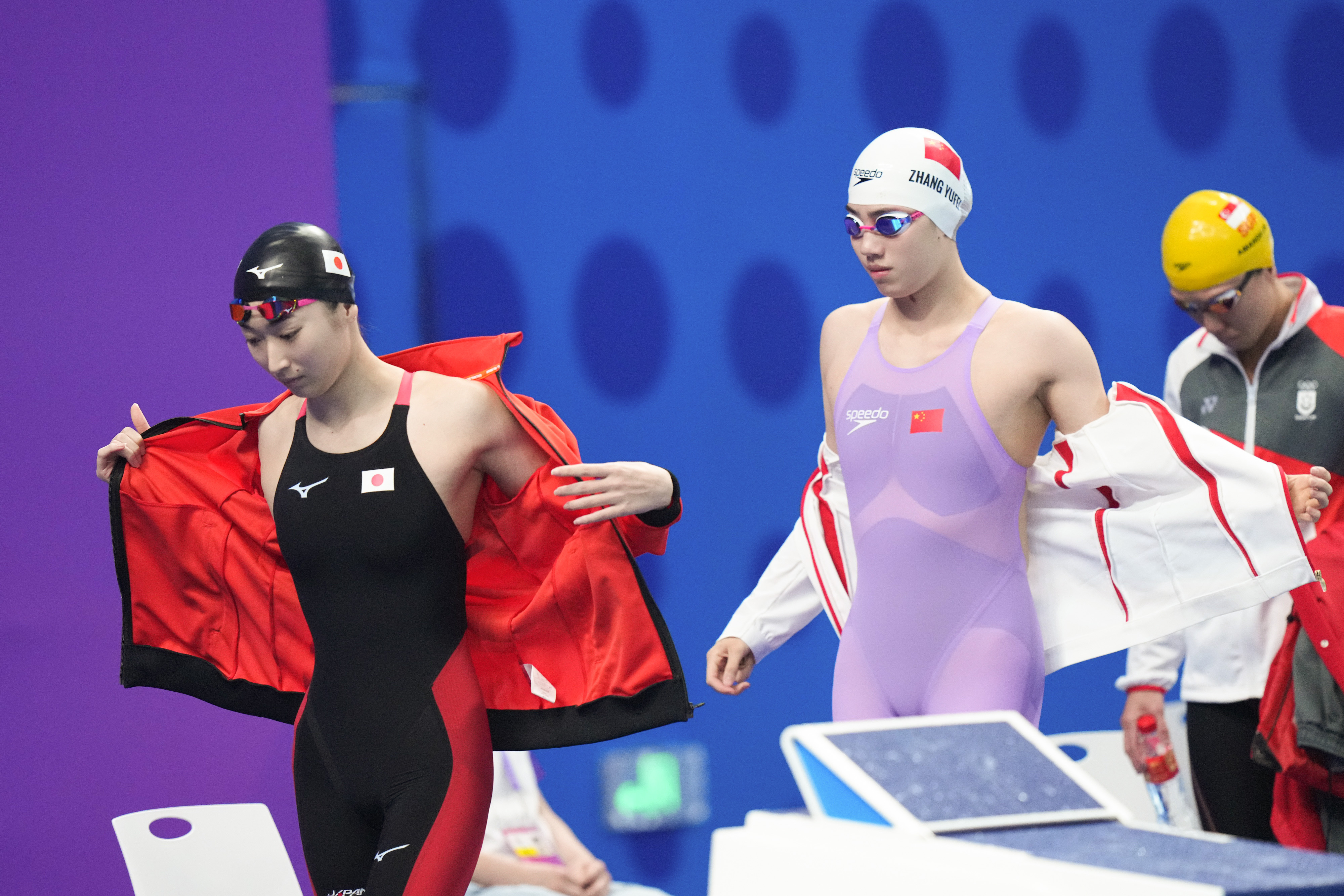 游泳——女子50米自由泳预赛赛况