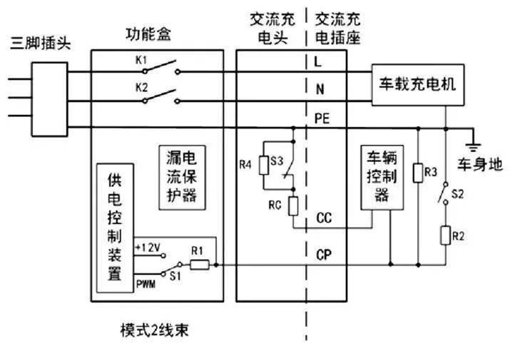 充电枪原理图图片