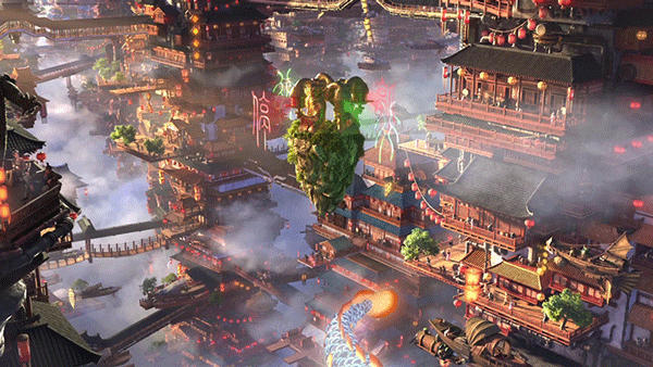 神界还很时尚,朋克风十足,神仙都能开飞船,还得加混元气燃料,还能穿越