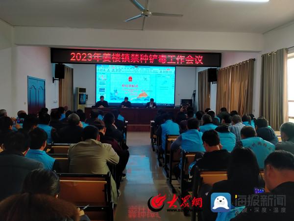 惠民县姜楼镇多措并举开展禁种铲毒踏查工作