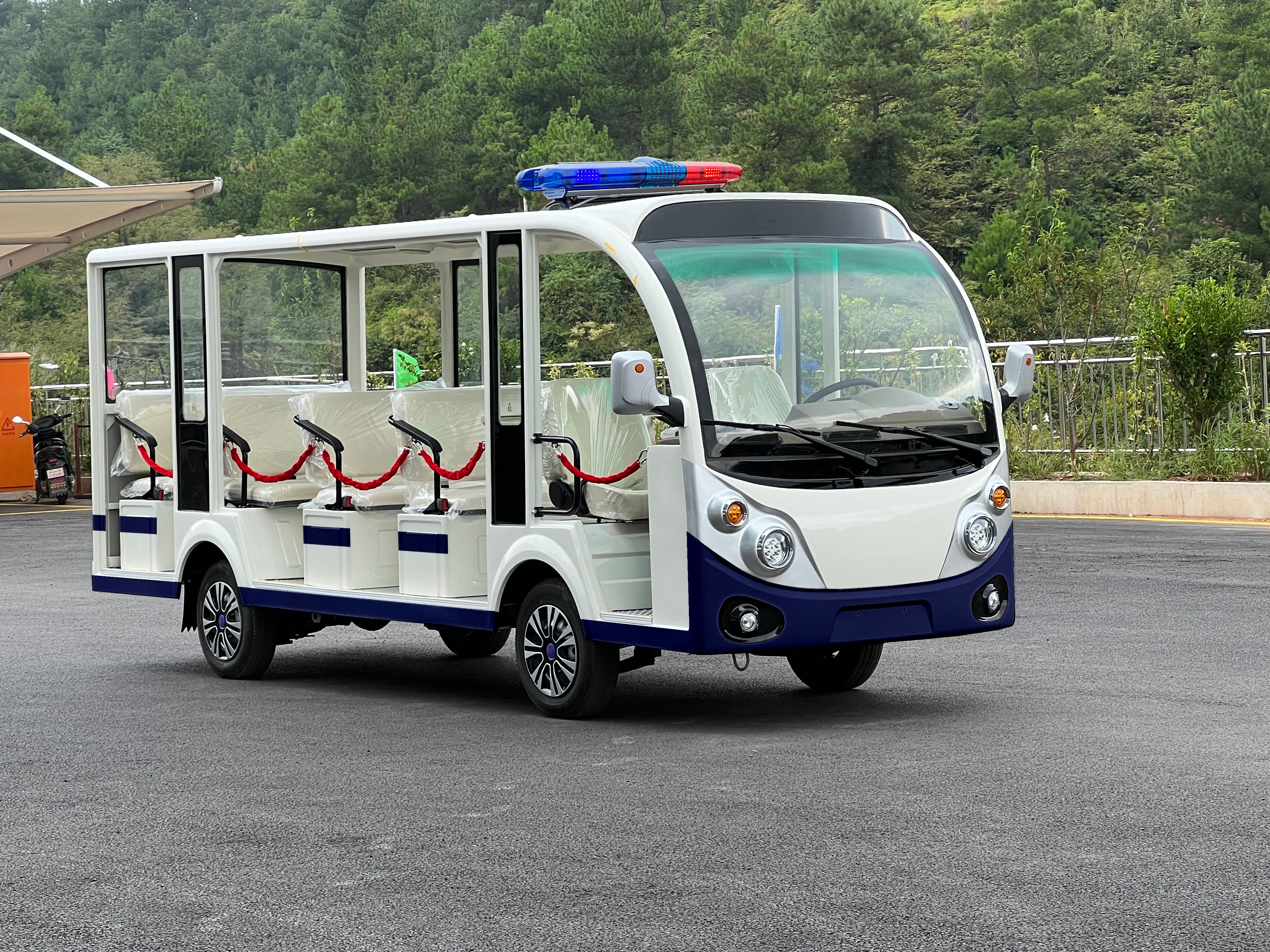 新一代四轮电动巡逻车:高效,环保,安全全方位守护!