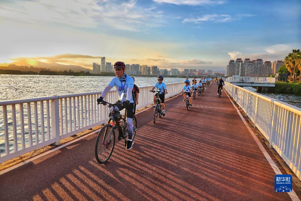 厦门环岛路骑行图片