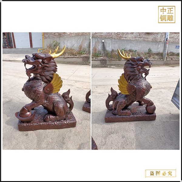 铜麒麟摆放禁忌与作用