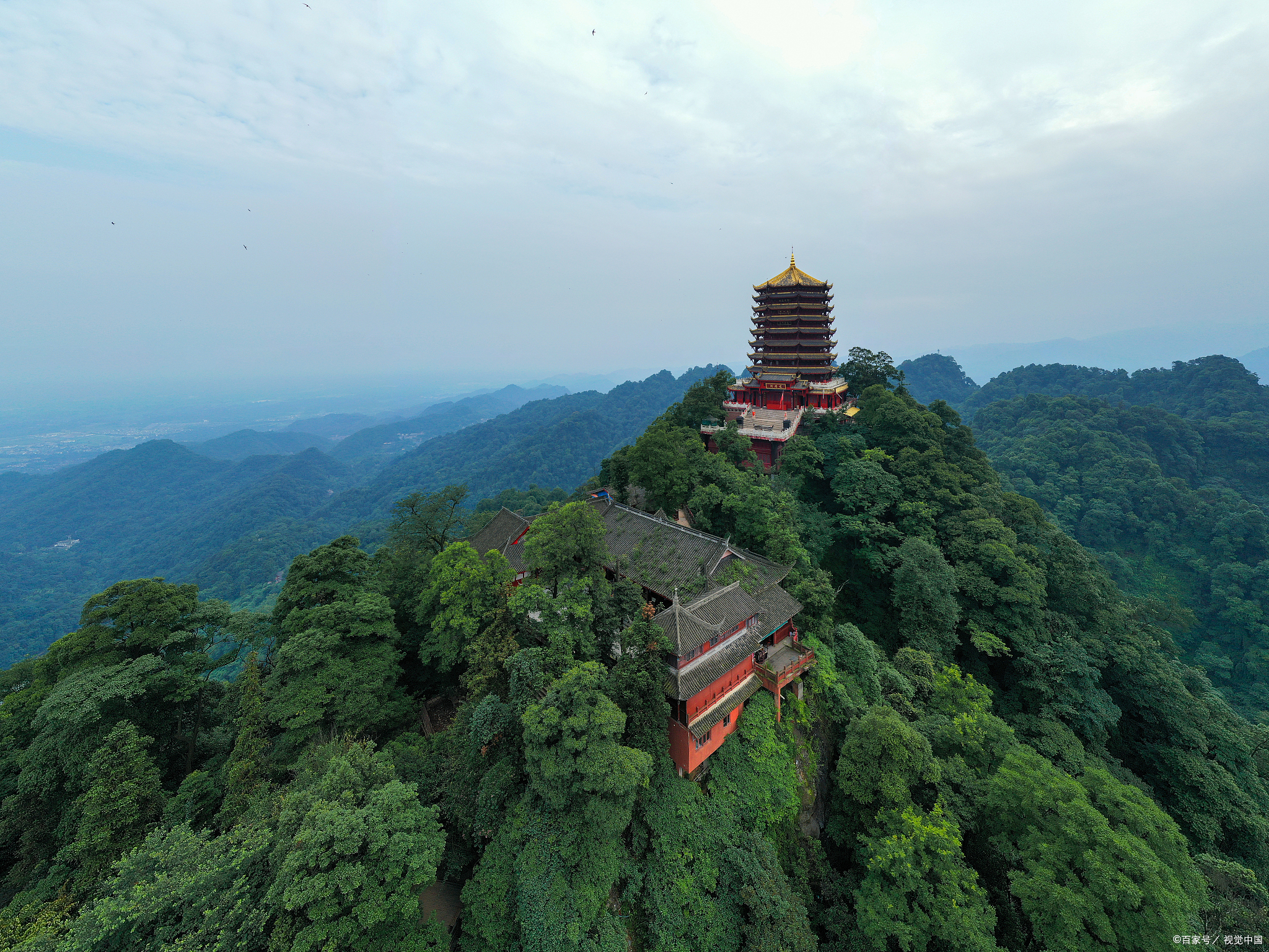 都江堰道教名山图片