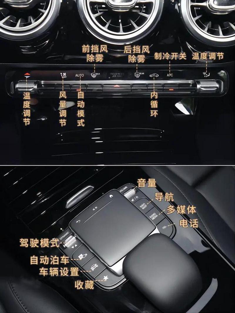 奔驰a180l显示屏使用说明