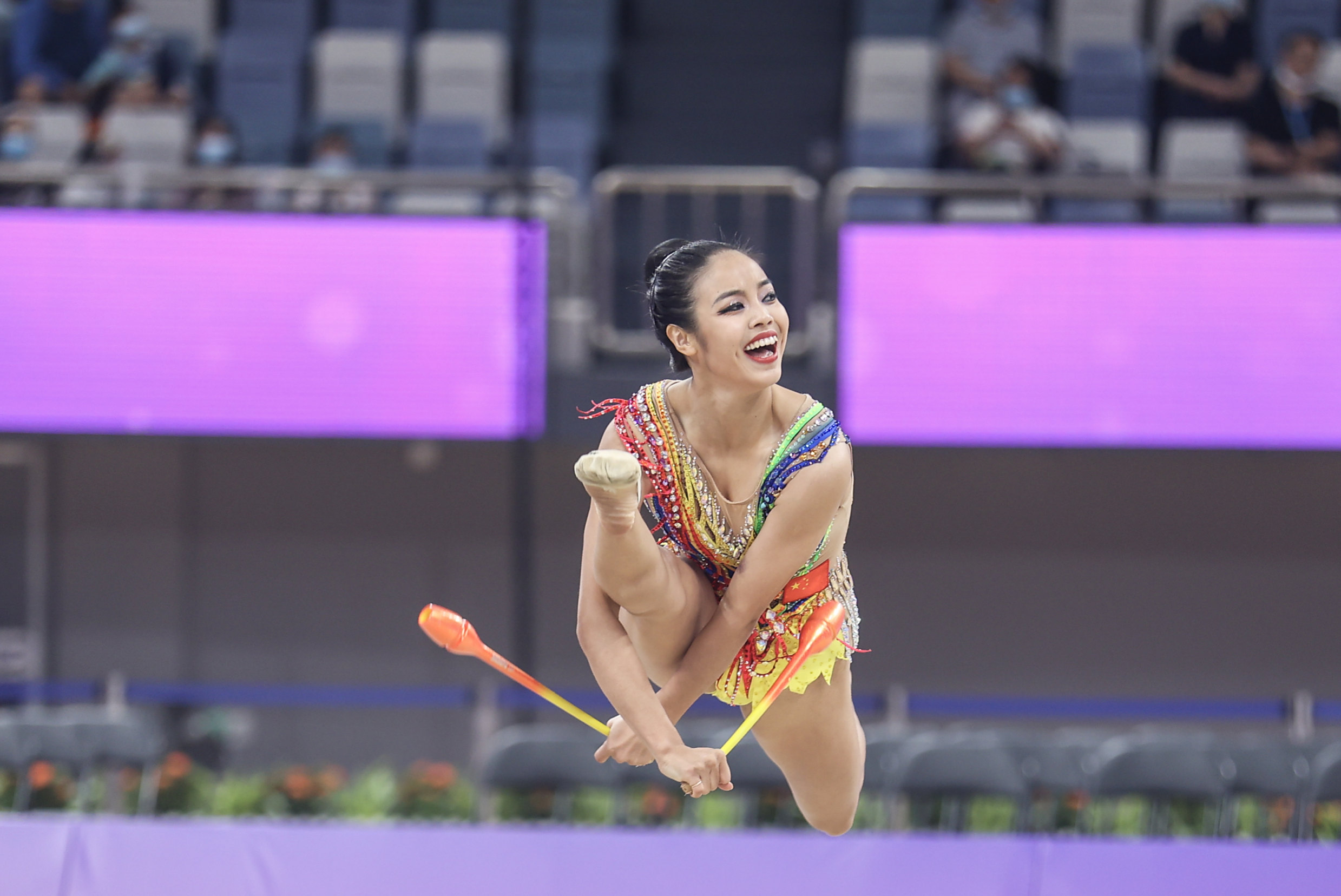 全国艺术体操冠军赛落幕 赵雅婷夺得四金