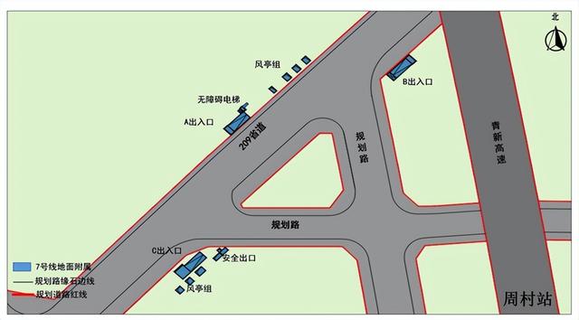 即墨7号地铁线路图图片