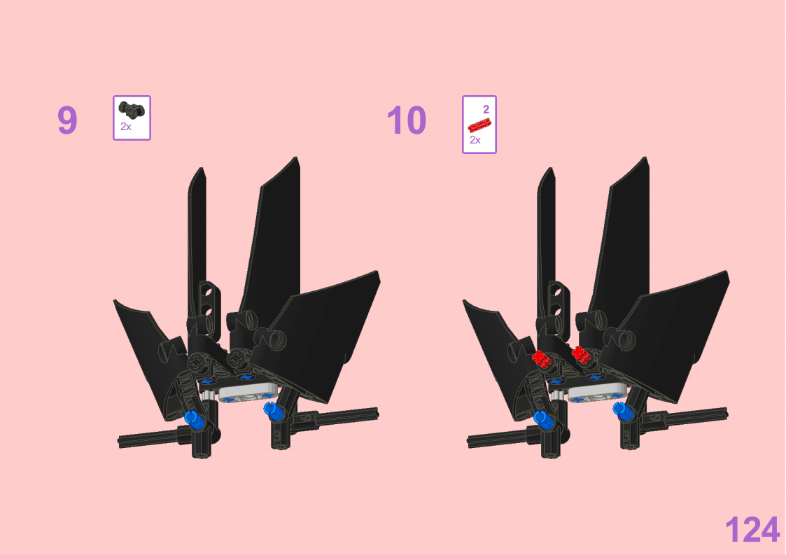 ev3魔方机器人搭建图119