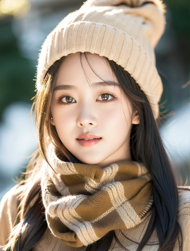 动人美女街边写真,阳光明媚优雅动人