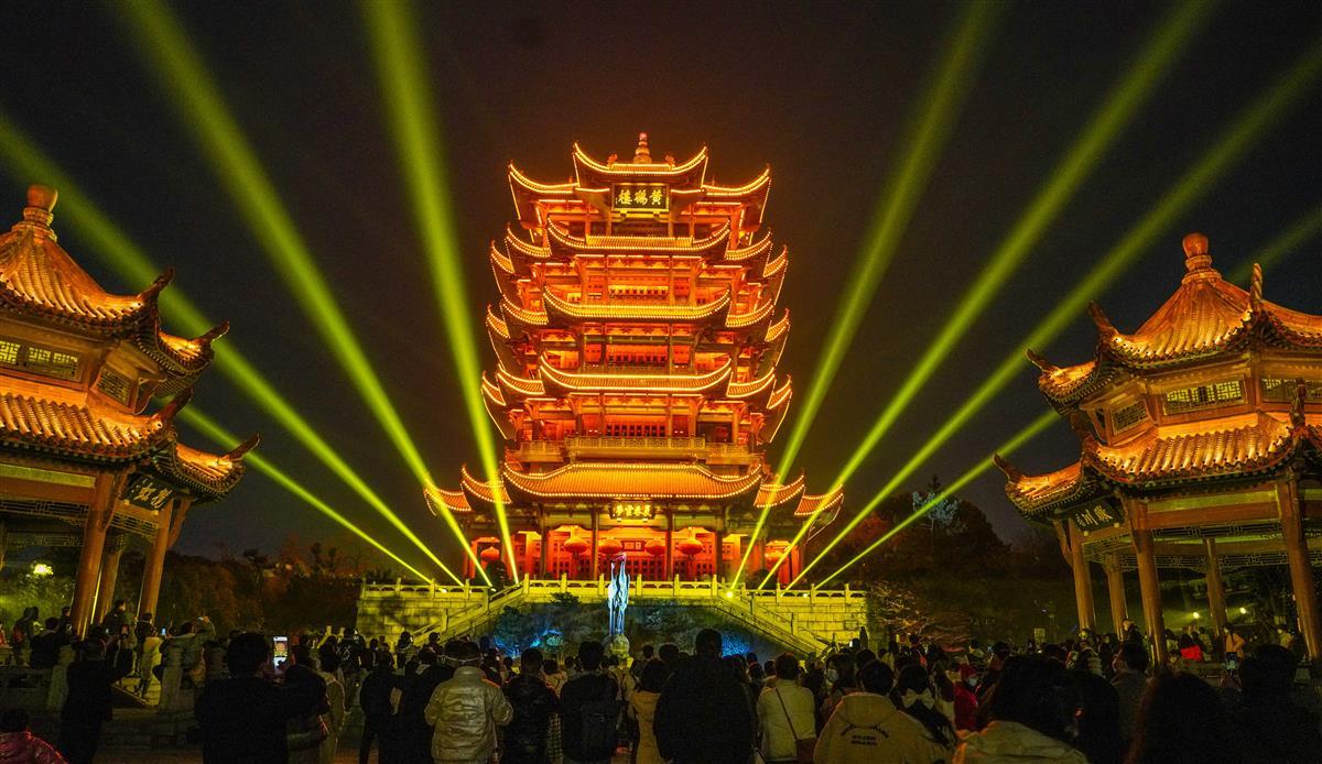 《夜上黄鹤楼》精彩复演,汉风国潮炫酷迎新年