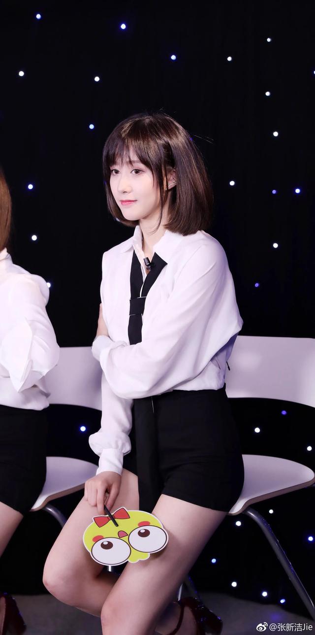 《创造101》成员,新生代艺人张新洁,天生丽质,多才多艺的女神