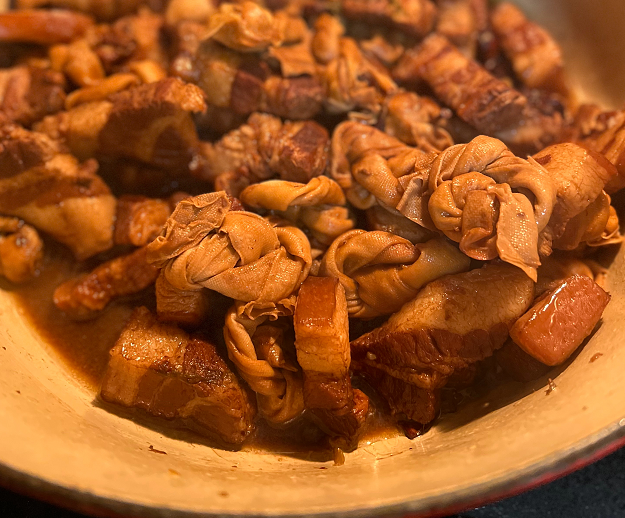 红烧肉炖百叶结怎么做更下饭